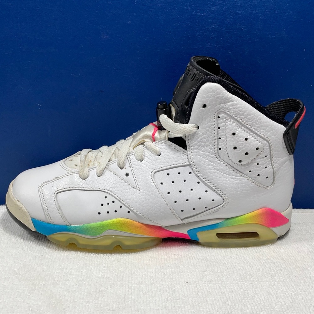 Jordan Retro 6 ‘09 Pink Flash Women’s Sz 8.5_8